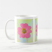 White Mug With Flowers Koffiemok (Links)