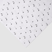 White Music Note tissuepapier (Detail)