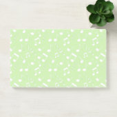 White Musical Notes Design Post-it Notes (Kantoor)