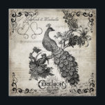 White Musical Notes Peacock Wedding Invitation Kaart<br><div class="desc">Onze White Musical Notes Peacock aanpasbare vierkant bruiloft-uitnodiging is een perfecte uitnodiging voor iedereen die van design en pauzes houdt. Met een witte gemuteerde demask en muzikale noten achtergrond, zwellen op de vier voorhoeken, een pauw, harten, en gebieden kunt u al uw trouwceremonie informatie gemakkelijk toevoegen dit ontwerp is een...</div>