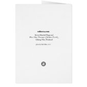 White Naga and Phra Mae Thoranee, Moeder Aarde (Achterkant)