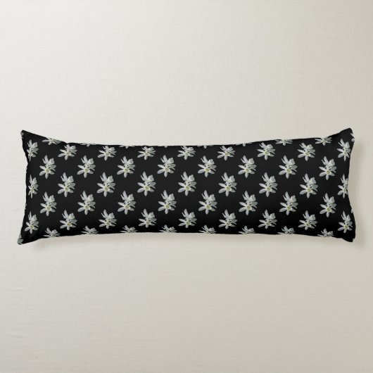 White Narcissus Body Pillow Lichaamskussen (Voorkant)