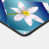 White Narcissus Pattern Bureaumat (Hoek)