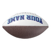 WHITE NAVY EN BLUE Custom Football (Gedraaid 90)