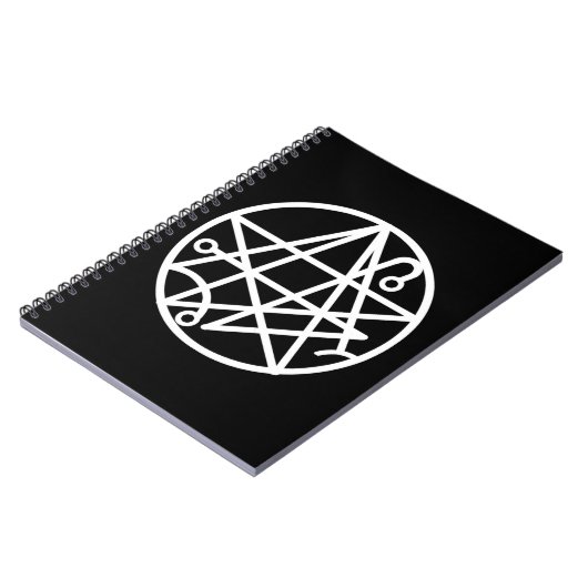 White Necronomicon Seal notebook Notitieboek (Linkerzijde)