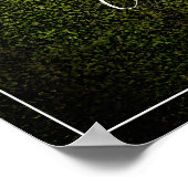 White Neon Boxwood Weddenschap Welkom Poster (Hoek)