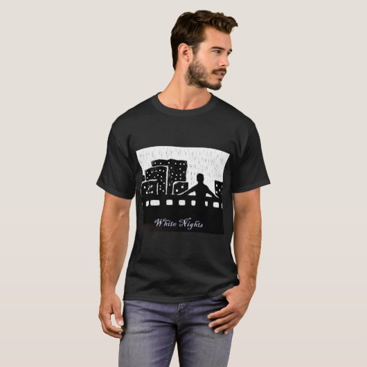 White Nights T-shirt (Voorkant volledig)