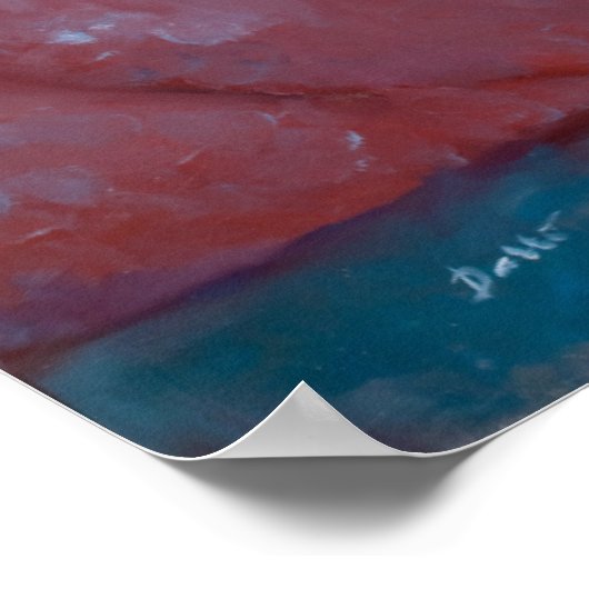 White Nighty Pin Up Poster (Hoek)