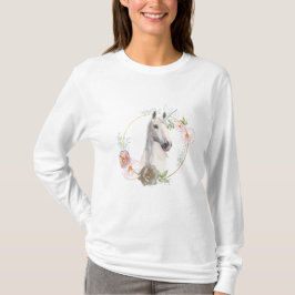 White Noble Unicorn T-Shirt