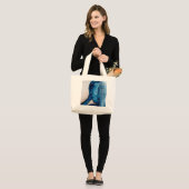 White Noise 2007 Grote Tote Bag (Voorkant (model))