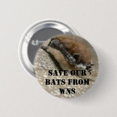 White Nose Syndrome Button (Voorkant /achterkant)