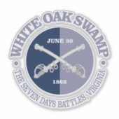 White Oak Swamp (B&G) Sticker (Voorkant)