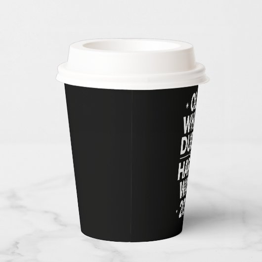 White Old Dudes voor Harris Walz Democratische Pol Papieren Bekers (Rechts)