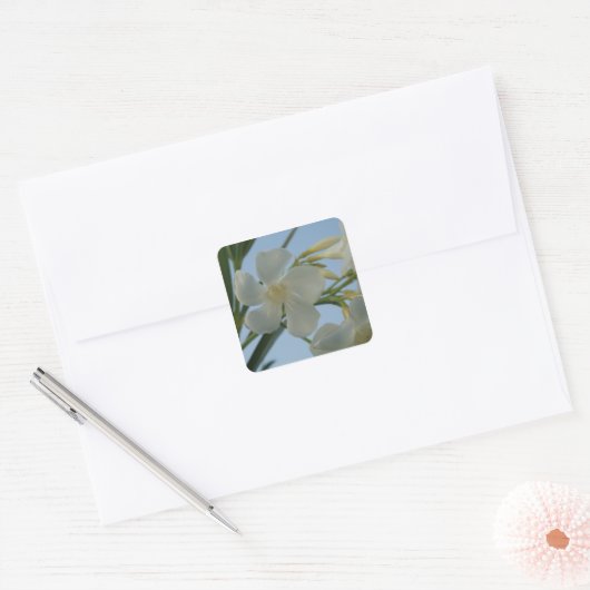 White Oleander Stickers (Envelop)