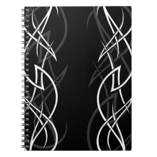 White on Black "Elegance"-laptop Notitieboek