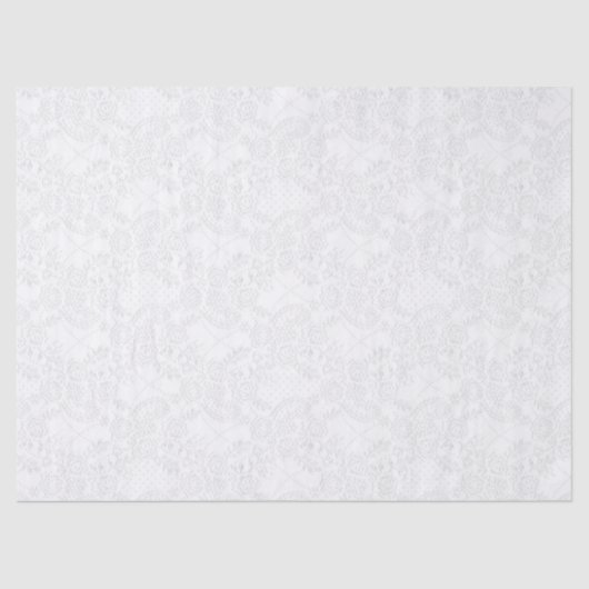 White on White-line in reliëfdruk gemaakt look-iss Tissuepapier (Voorkant)