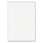 White on White Ribbon Awareness Stripes Kaart (Achterkant)