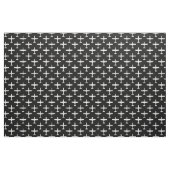 White op Black T-6 Texan 2 Silhouette Pattern Stof (Fat Quarter)