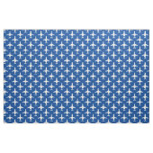 White op Blue T-1 Jayhawk Silhouette Pattern Stof (Fat Quarter)