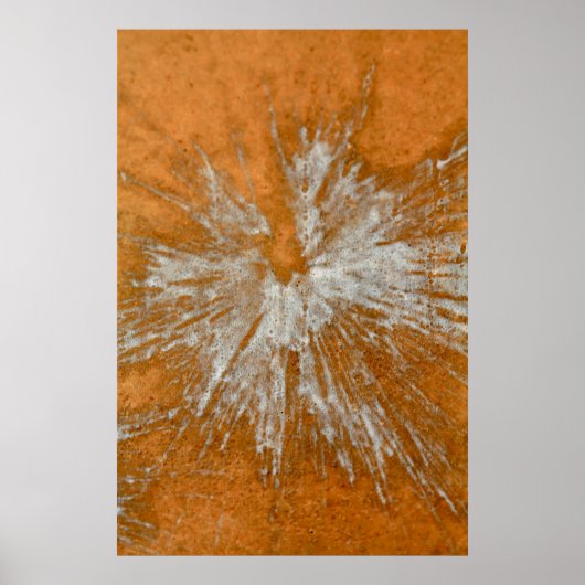 White op Gold Paintball Poster (Voorkant)