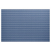 White op Navy Blue Diamond Tiles Stof (Yard (91,4 cm))