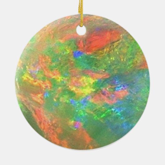 White opal Ornament (Achterkant)