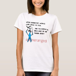 White - opa's Words Boomeranged T-shirt