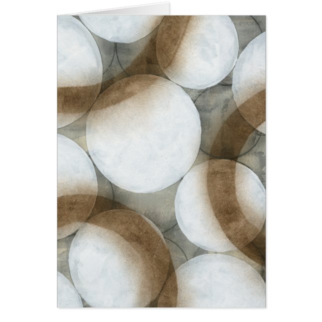 White Orbs & Brown Circles (Voorkant)