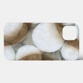 White Orbs & Brown Circles Case-Mate iPhone Case (Achterkant (horizontaal))