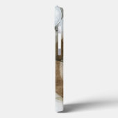 White Orbs & Brown Circles Case-Mate iPhone Case (Achterkant / Links)