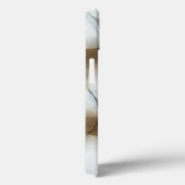 White Orbs & Brown Circles Case-Mate iPhone Case (Achterkant / Rechts)