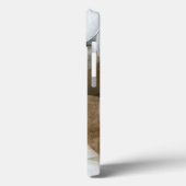 White Orbs & Brown Circles Case-Mate iPhone Case (Achterkant / Links)