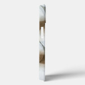 White Orbs & Brown Circles Case-Mate iPhone Case (Achterkant / Rechts)