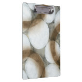 White Orbs & Brown Circles Klembord (Rechts)