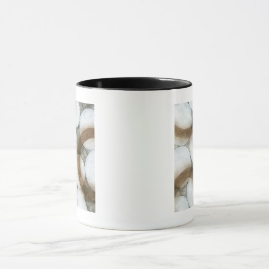 White Orbs & Brown Circles Mok (Midden)