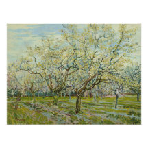 White Orchard van Vincent Van Gogh