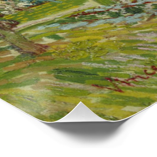 White Orchard van Vincent Van Gogh Perfect Poster (Hoek)