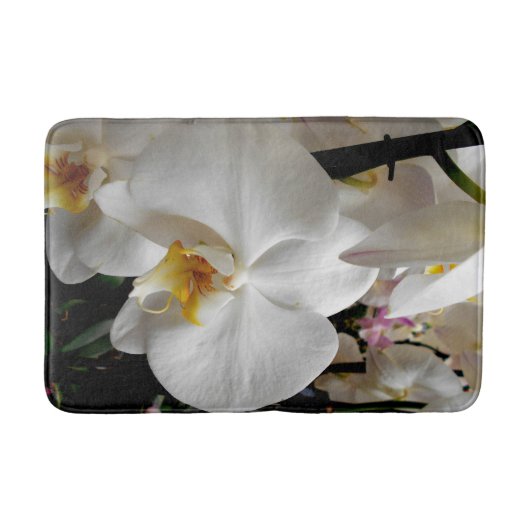 White Orchid Badmat (Voorkant)
