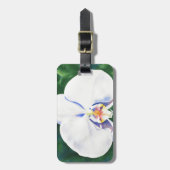 White Orchid Bagagelabel (Voorkant verticaal)