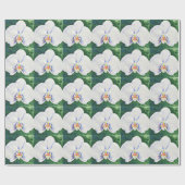 White Orchid Cadeaupapier (Vlak)