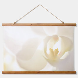 White Orchid Design Wood Topwall Tapestry Hangend Wandkleed