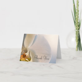 White Orchid Elegance Bedankt