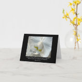 White Orchid Friendship Gezegde-David Avocado Wolf Kaart (Gele Bloem)