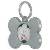 White Orchid Huisdieren Naamplaatje (Voorkant Rechts)