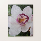 White Orchid I Beauful Tropical Flower Legpuzzel (Verticaal)