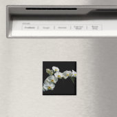 White Orchid Magnet (Insitu (Vaatwasser))