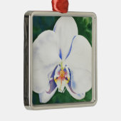White Orchid Metalen Ornament (Rechts)