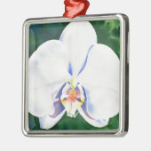 White Orchid Metalen Ornament (Links)