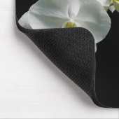 White Orchid Mousepad Muismat (Hoek)