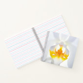White Orchid Notitieboek (Binnen)